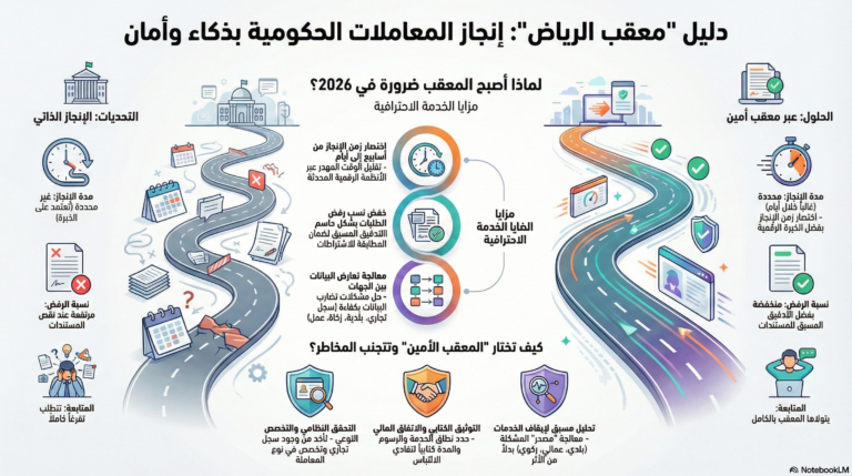 معقب أمين بالرياض معاملات حكومية