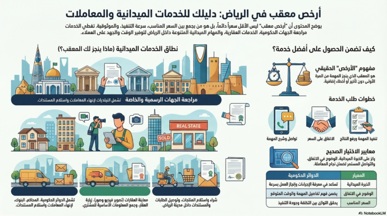 ارخص معقب في الرياض
